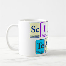 Tasse de café de professeur de Sciences