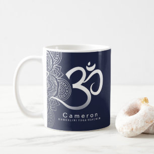 Tasse de café de professeur de yoga