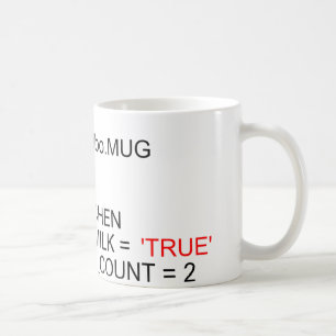 Tasse de café de programmeurs de serveur de SQL