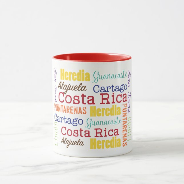 Tasse de café de provinces du Costa Rica (Centre)