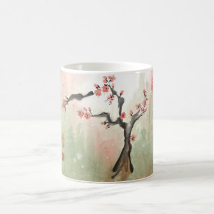 Tasse de café de prunier