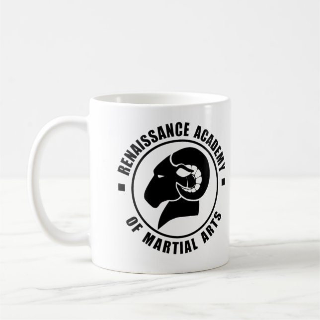 Tasse de café de RAM, logo noir (Gauche)