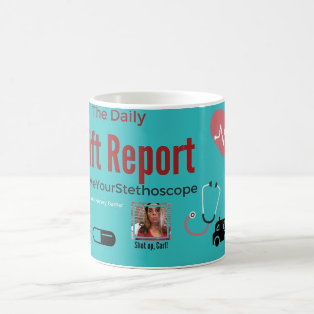 Tasse de café de rapport de décalage ! (Centre)