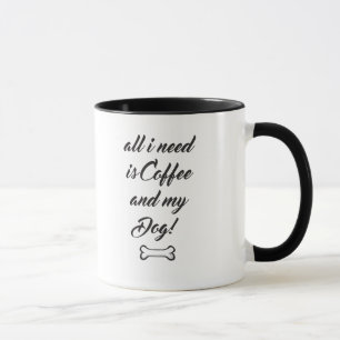 Tasse de café de Rat terrier de bande dessinée