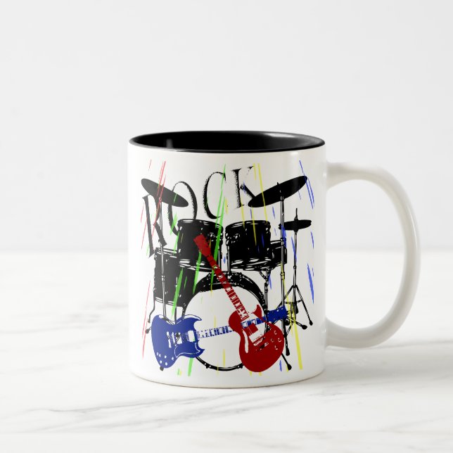 Tasse de café de roche (Droit)