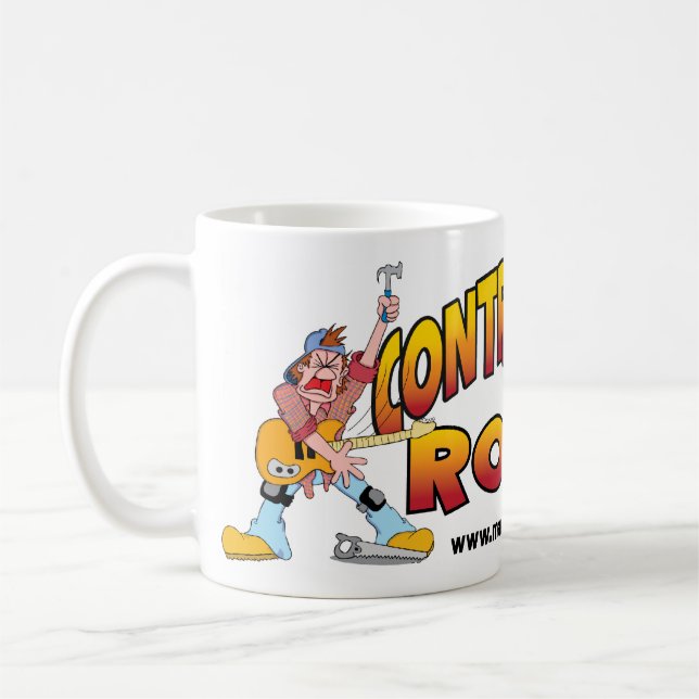 Tasse de café de roche d'entrepreneurs (Gauche)