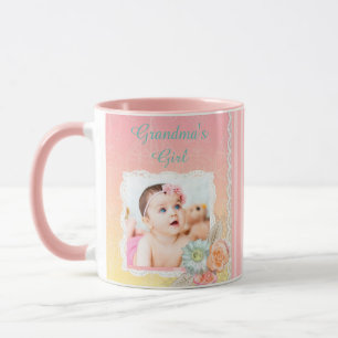 Tasse de café de rose de la fille "de la