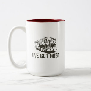 Tasse de café de sapeur-pompier