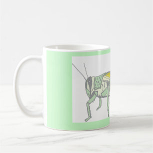 Tasse de café de sauterelle