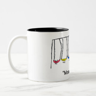 Tasse de café de sautes de humeur