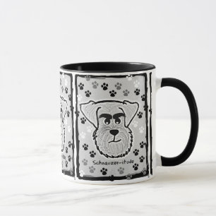 Tasse de café de Schnauzer