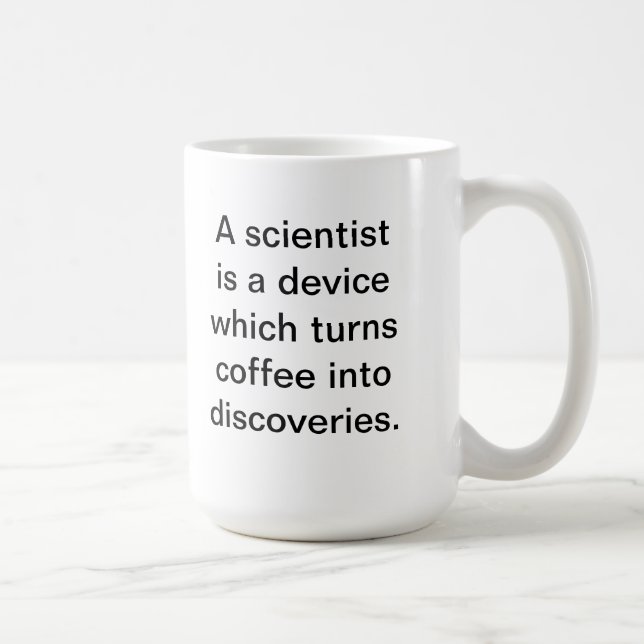 Tasse de café de scientifique (Droite)
