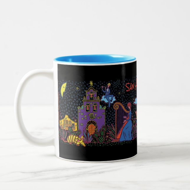 Tasse de café de sérénade de San Antonio (Gauche)
