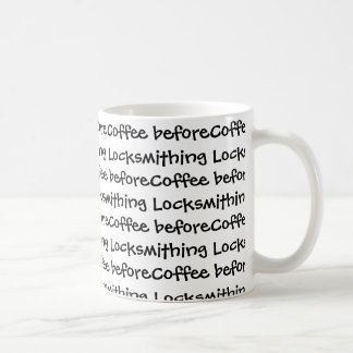 Tasse de café de serrurier