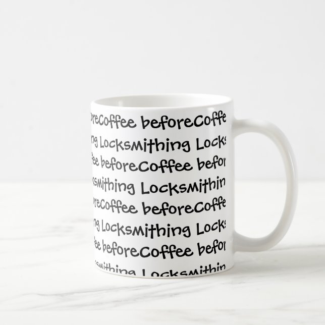Tasse de café de serrurier (Droite)