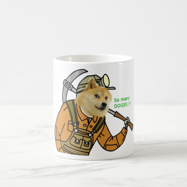 Tasse de café de Shibe d'exploitation (Centre)