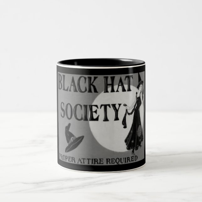Tasse de café de société de casquette noir (Centre)