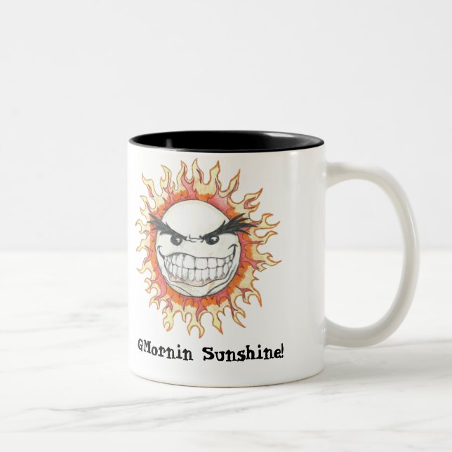 Tasse de café de soleil de G'Mornin (Droit)