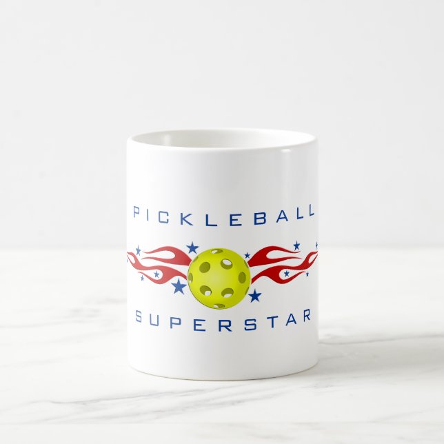Tasse de café de superstar de Pickleball (Centre)
