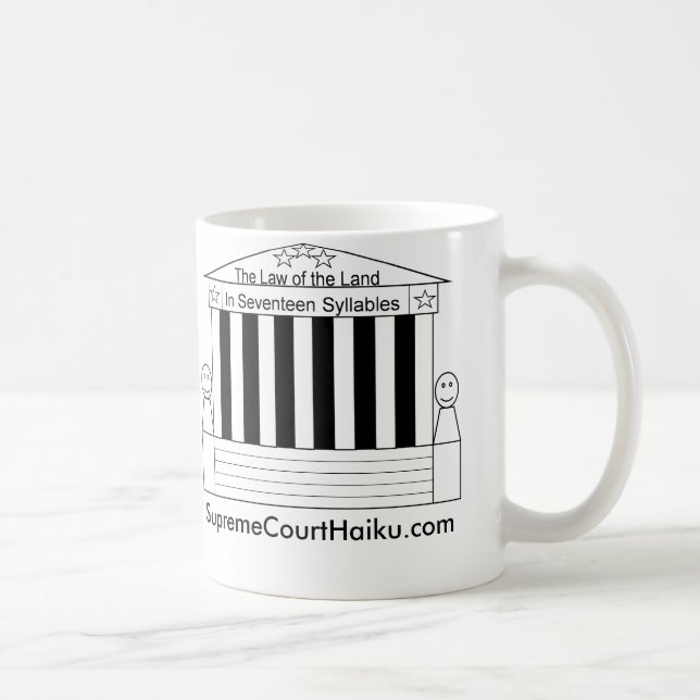tasse de café de SupremeCourtHaiku.com (Droite)