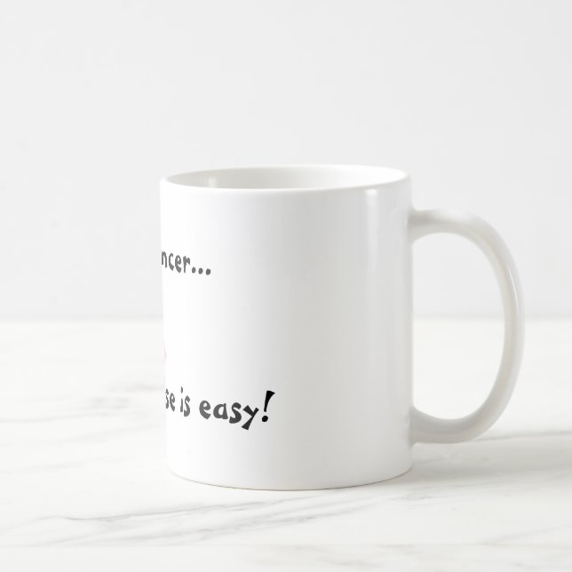 Tasse de café de survivant de cancer du sein (Droite)