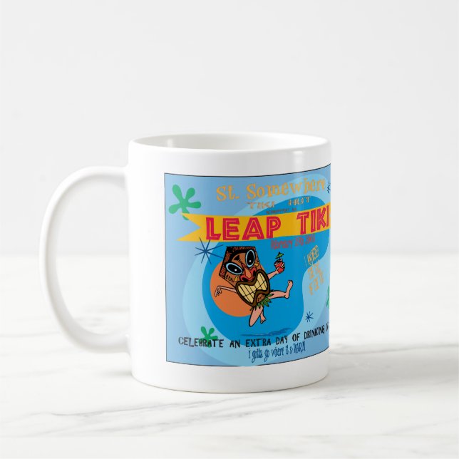 Tasse de café de Tiki de fuite (Gauche)