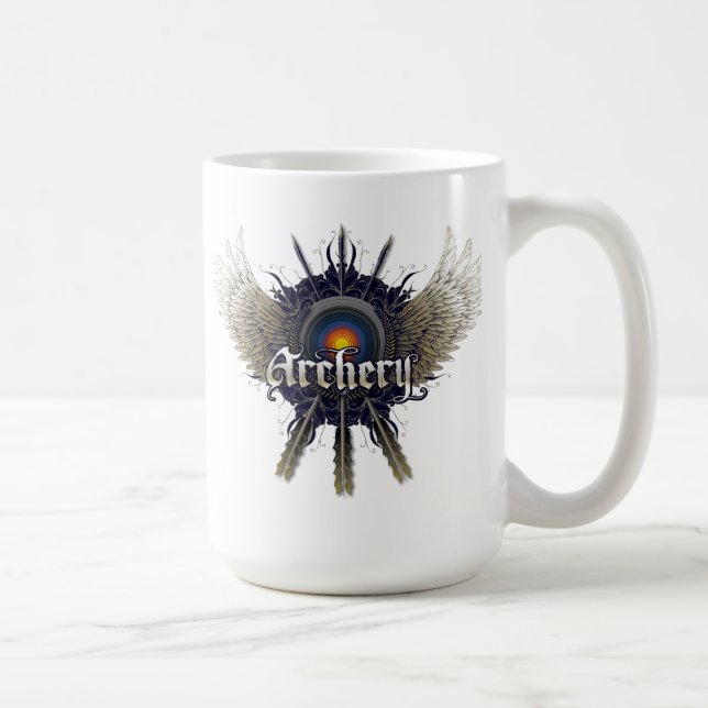 Tasse de café de tir à l'arc (Droite)
