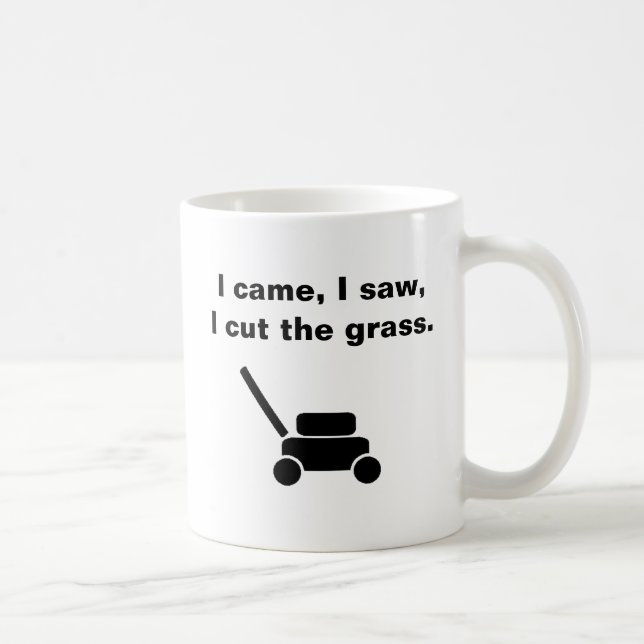 Tasse de café de tondeuse à gazon (Droite)