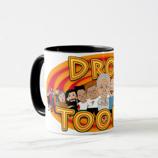 Tasse de café de Toons de baisse
