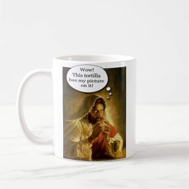 Tasse de café de tortilla de Jésus (Gauche)