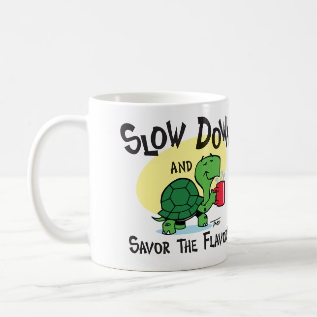 Tasse de café de tortue (Gauche)