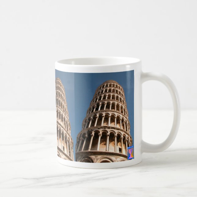 Tasse de café de tour penchée (Droite)