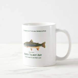 Tasse de café de truite