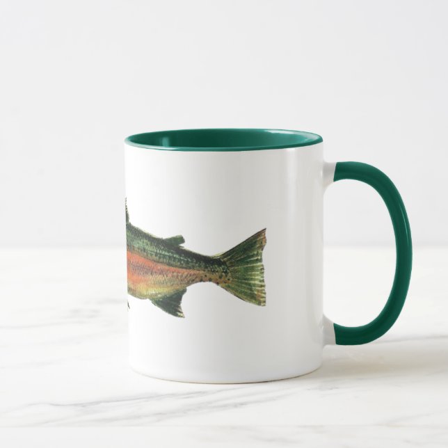 Tasse de café de truite à tête d'acier (Droite)