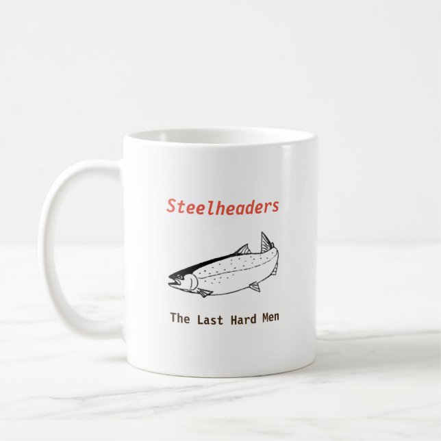 Tasse de café de truite à tête d'acier (Gauche)