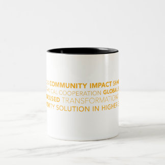 Tasse de café de typographie de TCS