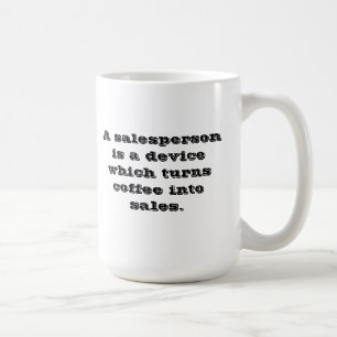 Tasse de café de vendeur