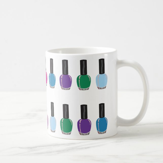 Tasse de café de vernis à ongles (Droite)