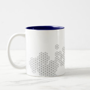 Tasse de café de vie de Saybrook "fleur"