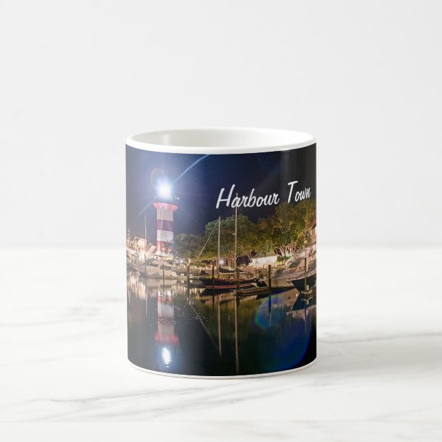 Tasse de café de ville de port de Hilton Head (Centre)