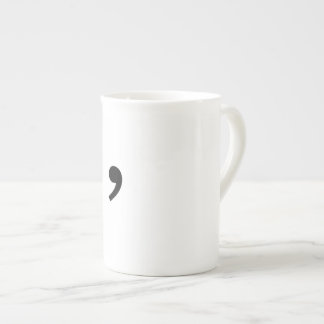Tasse de café de virgule d'Oxford