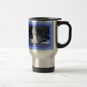 Tasse de café de voyage de loup