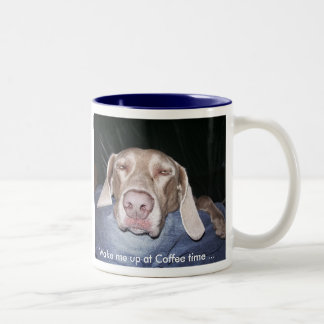 Tasse de café de Weimaraner