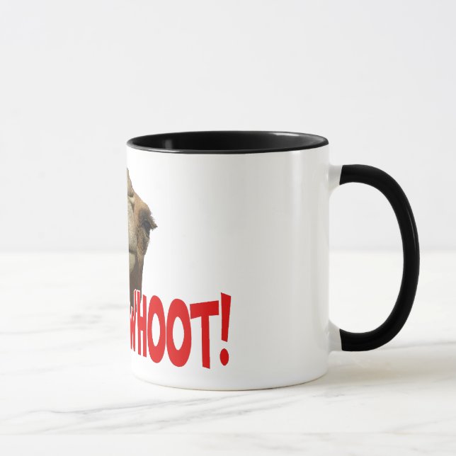 Tasse de café de Whoot Whoot de chameau de journée (Droite)