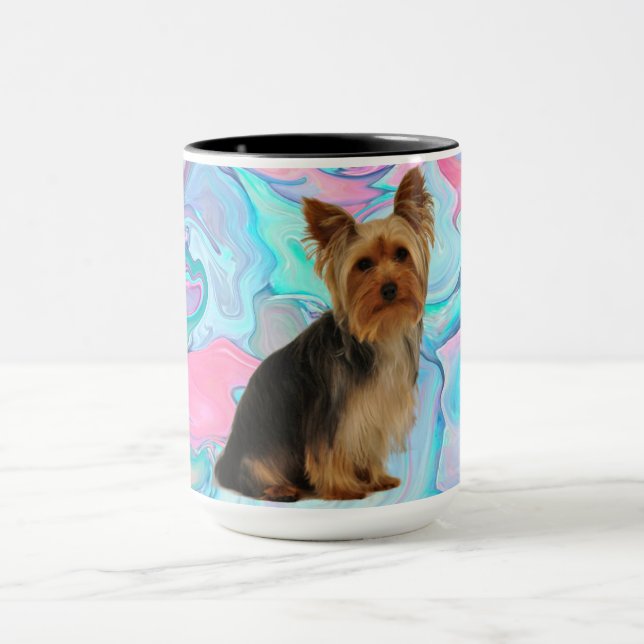 Tasse de café de Yorkie (Centre)