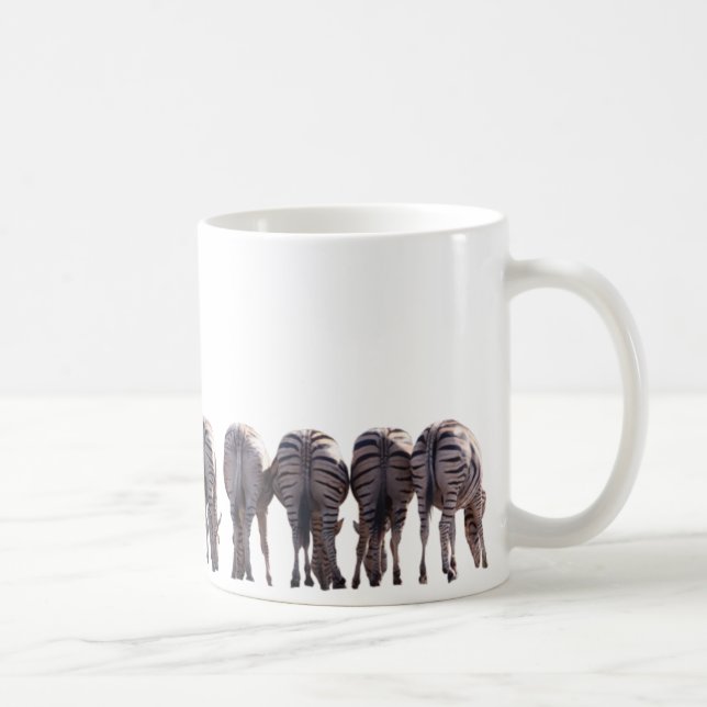Tasse de café de zèbre (Droite)