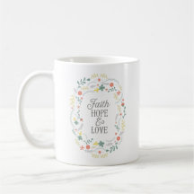 Tasse de café d'écriture sainte de bible de