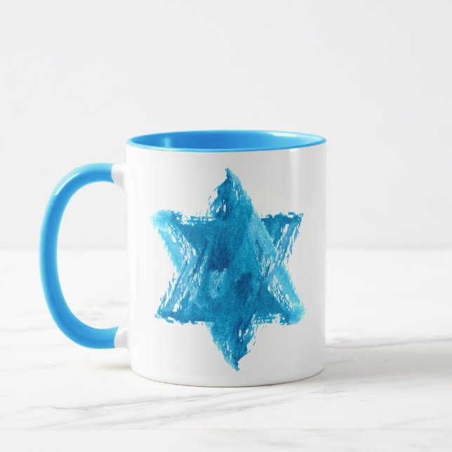 Tasse de café d'étoile de David (Gauche)