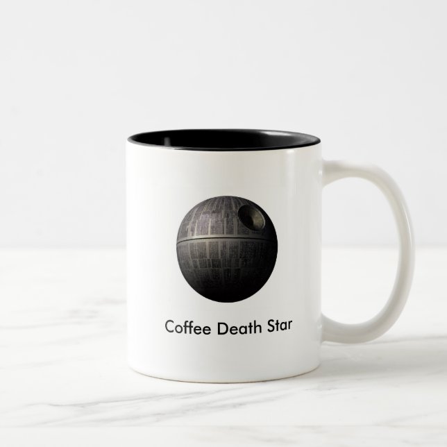 Tasse de café d'étoile de la mort de café (Droit)