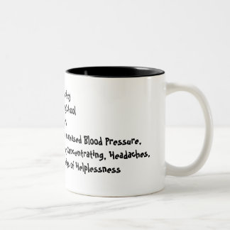 Tasse de café d'étudiant de soins